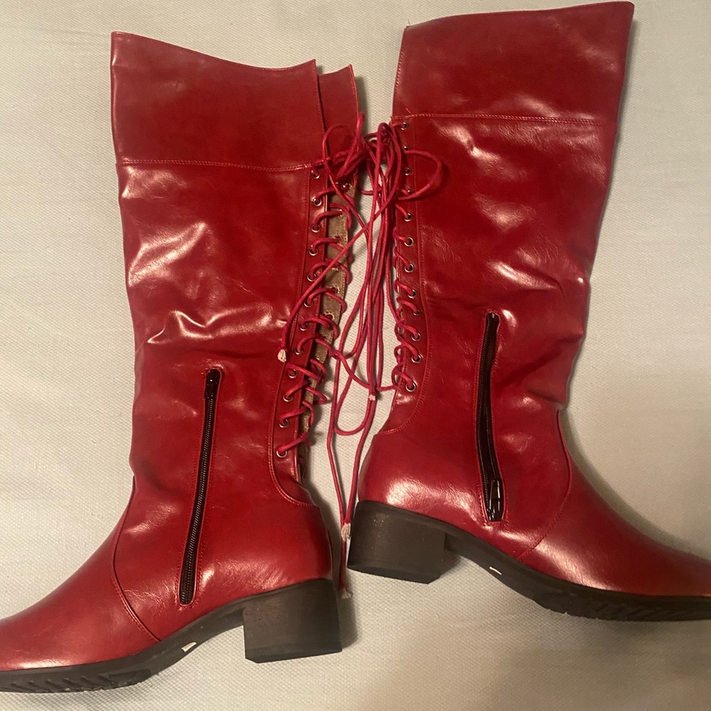 Knee high boots